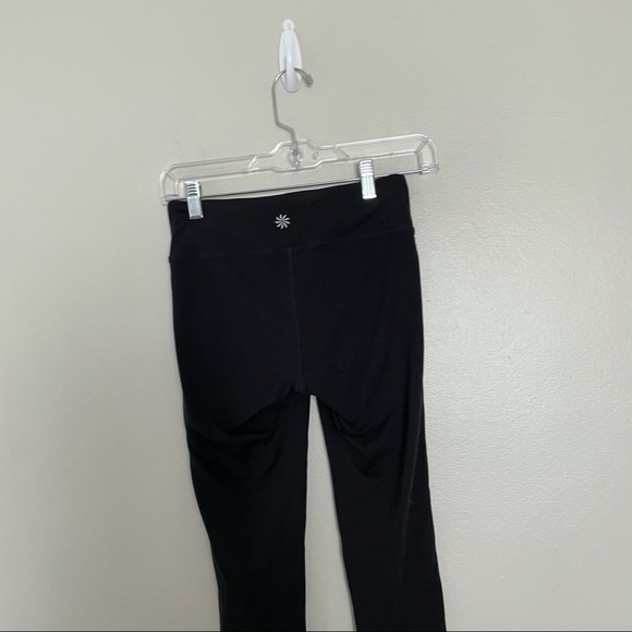 Athleta Gleam Faux Leather Front Leggings - Picture 4 of 8